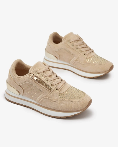 Dámska športová obuv svetlohnedej farby Vlindere - Obuv