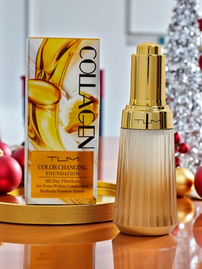 Matirajoča podlaga za obraz s kolagenom Sand Nude