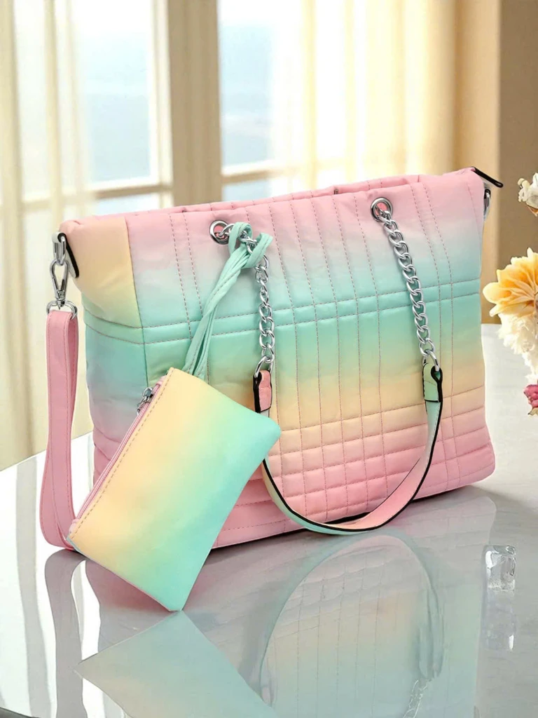 Royalfashion Veľká dámska shopper taška Ombre II