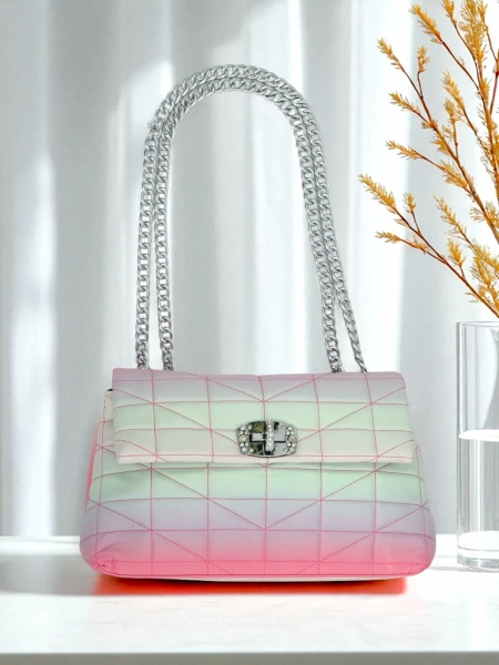 Royalfashion Malá dámska kabelka vyrobená z ekologickej kože ombre Sophie Rose