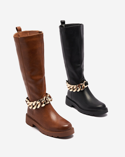 Dámske nadkolienky z ekokože v čiernej farbe Koterika- Obuv