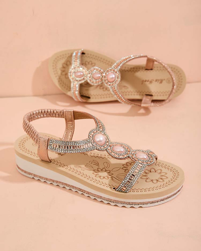 Royalfashion Dámske sandále Obrisas zirconia