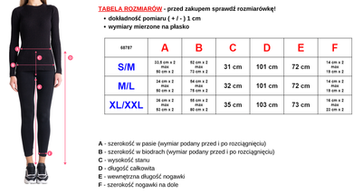 Čierne dámske nohavice s potlačou - Oblečenie