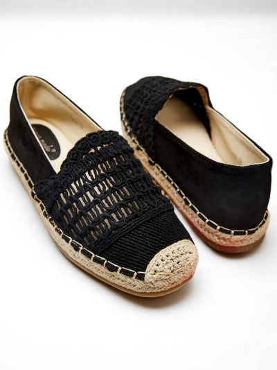 Royalfashion Ažurové dámske espadrilky Cetillad