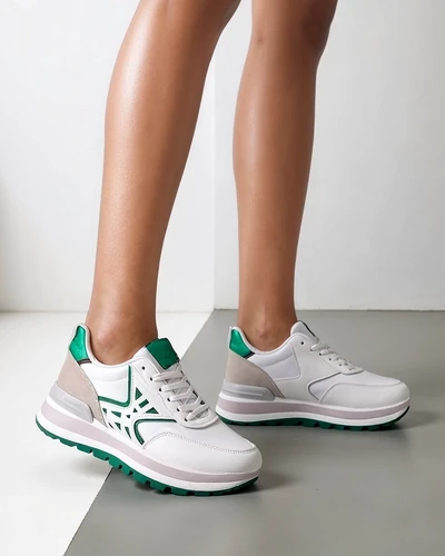 Royalfashion dámske tenisky s trblietkami Senues