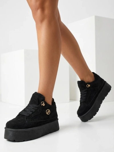 Royalfashion Dámske zateplené tenisky Zoovi