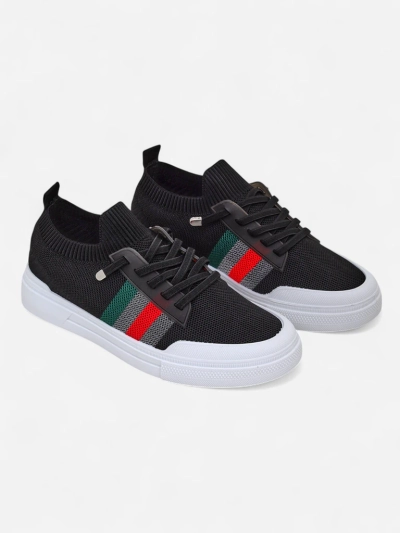 Royalfashion Dámske tenisky s farebnými pásikmi Ettas