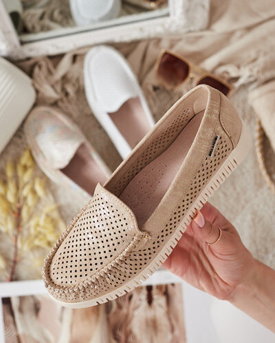 Royalfashion Dámske ažurové mokasíny Nafis