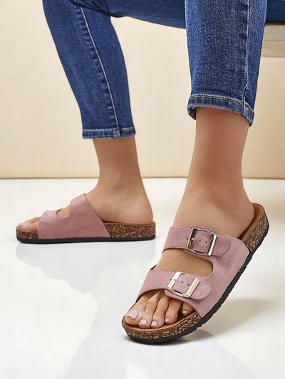 Royalfashion Dámske sandále s prackami Foumy