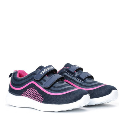 Dziecięce granatowe buty sportowe Tonia - Obuwie