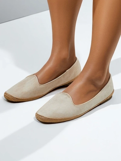 Royalfashion Dámske eko semišové espadrilky Emmeno