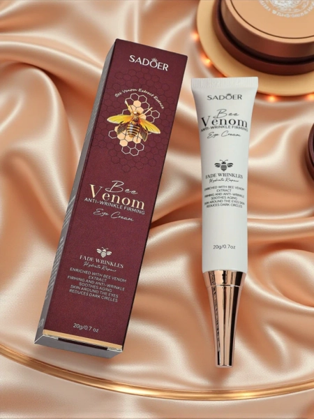 SADOER Venusia Bee Venom Krema za preprečevanje gub okoli oči 20 ml
