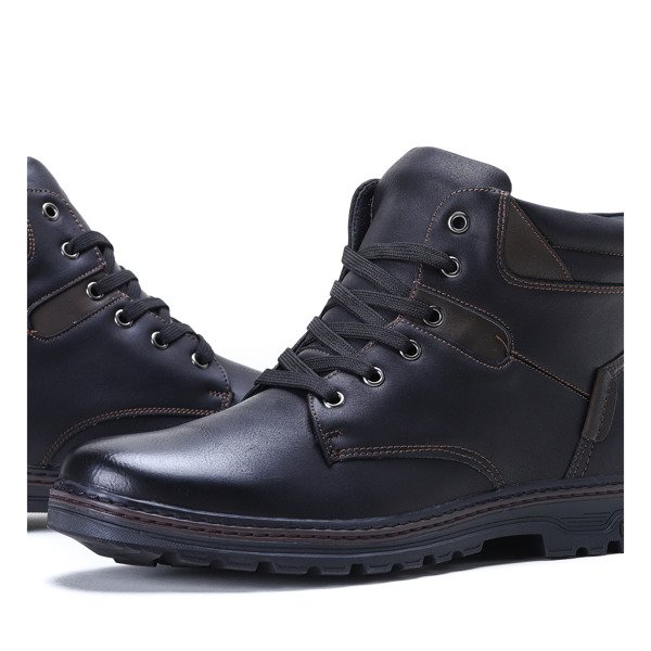 Czarne trapery - Obuwie