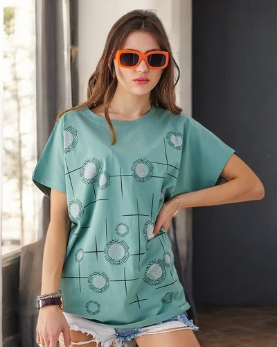 Royalfashion Dámske bavlnené tričko s potlačou