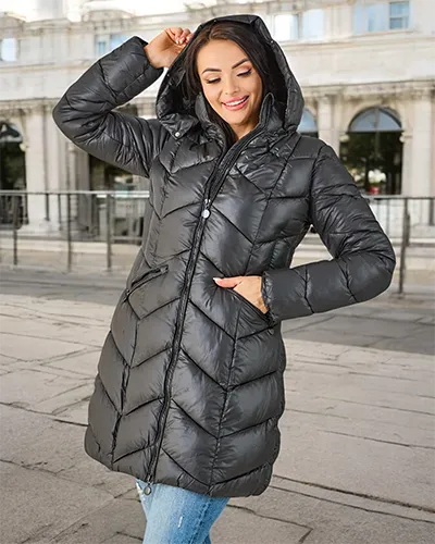 Royalfashion Dámska zimná prešívaná bunda