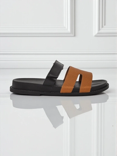 Royalfashion Dámske slip-on sandále z ekokože FlexiComfi