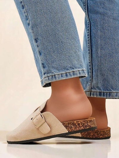 Royalfashion Uzavreté dámske šľapky Zanbelo