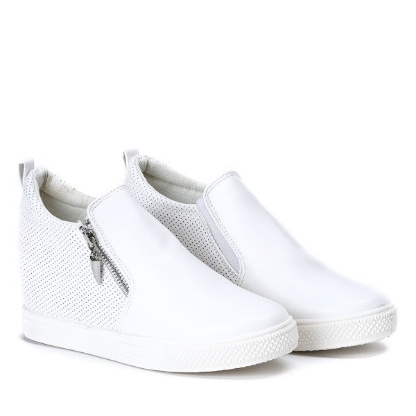 Bílý skluz na vnitřní klín Camerrone - obuv 1