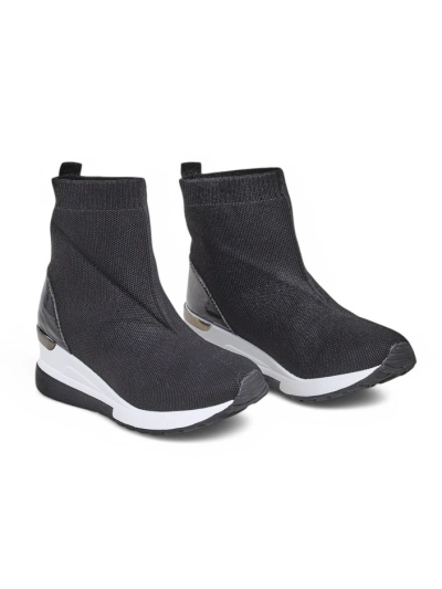 Royalfashion Dámske wedge tenisky na klíne s kamienkami Viseq