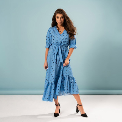 Čierne dámske lodičky na vyššom stĺpiku Asakie - Obuv