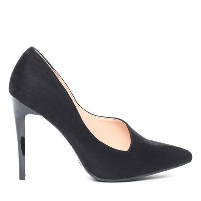 Czarne czółenka na szpilce Ira- Obuwie