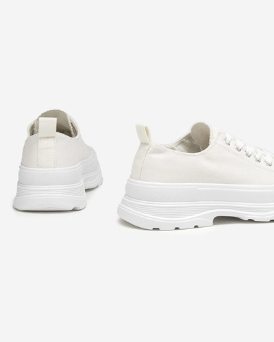 Cresoma krémové dámske športové tenisky - Obuv