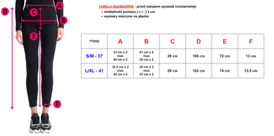 Dámske treggings na opasok - Nohavice