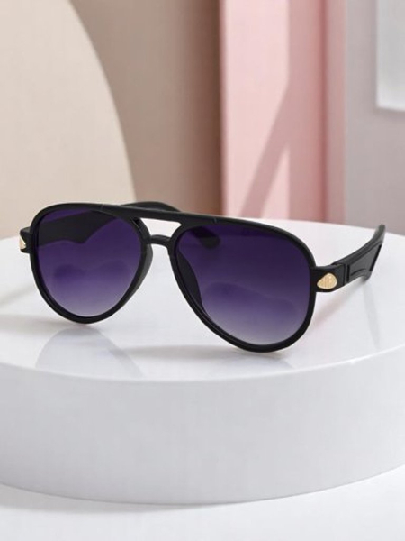 Royalfashion slnečné okuliare s dekoratívnymi nožičkami Shadow Aviator