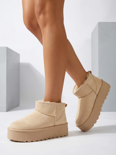 Royalfashion Dámske snehule na platforme a'la Dagodo