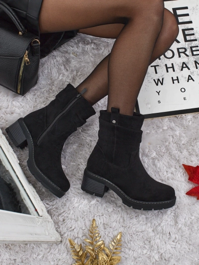 Visoki ženski gležnarji iz eko semiša Carmine