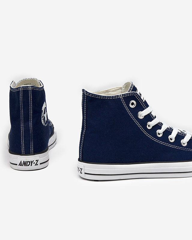 Dámske tmavomodré tenisky Garet - Obuv