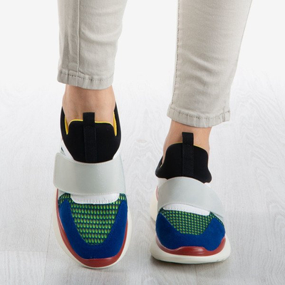 Vícebarevná sportovní obuv Sestarse na suchý zip - Obuv 1