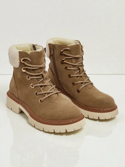 Ženski škornji s krznom Tessara