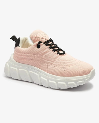 Svetloružová dámska látková športová obuv Riotay- Obuv