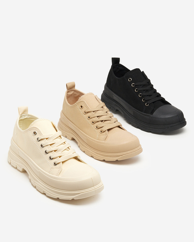 Čierne dámske športové tenisky Ohema - Obuv