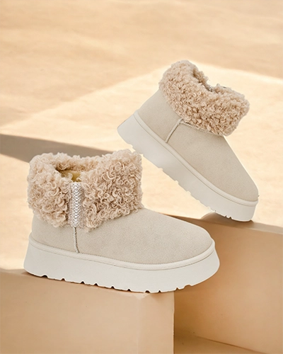 Dámske snehule Royalfashion s kožušinou Rovvoy