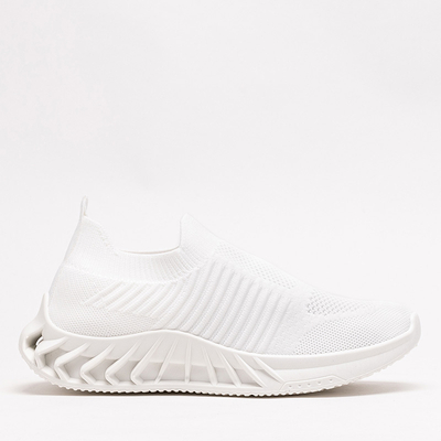 Dinging white slip-on dámska športová obuv - Obuv