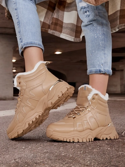 Dámske tenisky Royalfashion s mašlou z kože Megigna