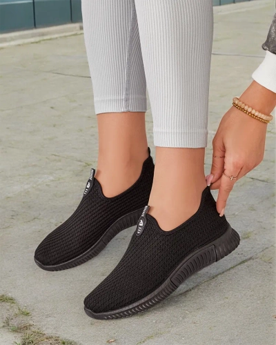 Čierne dámske slip-on tenisky Palomena - Obuv