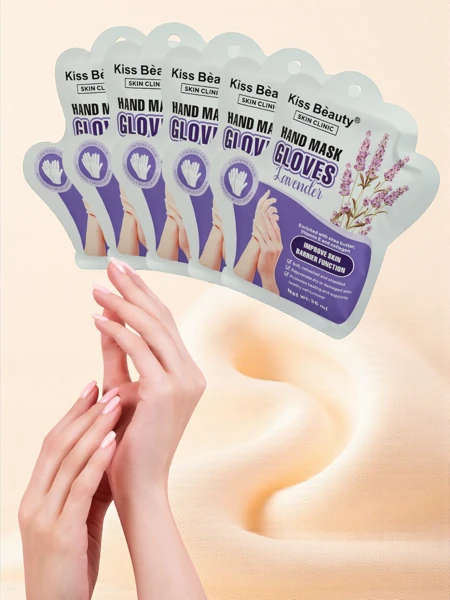 Aurelia Hand Mask Gloves Lavender - Vlažilne rokavice za roke 30 g
