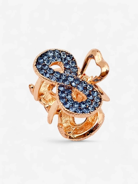 Royalfashion Lasnica za lase s cirkoni TwinkleGrip