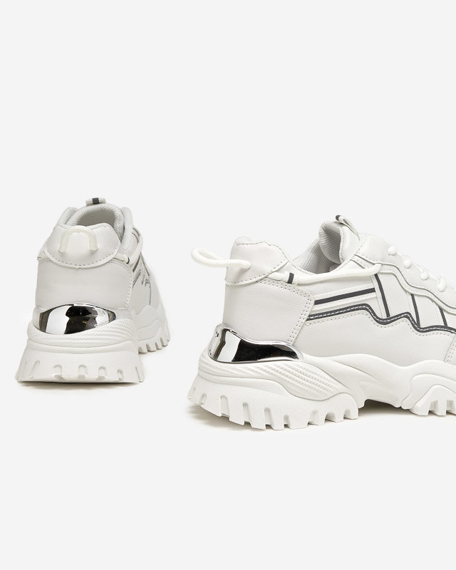 Biela dámska športová obuv Jenirso tenisky - Obuv