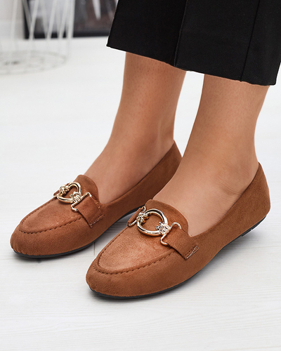 Camel eko semišové mokasíny Brussi - Obuv