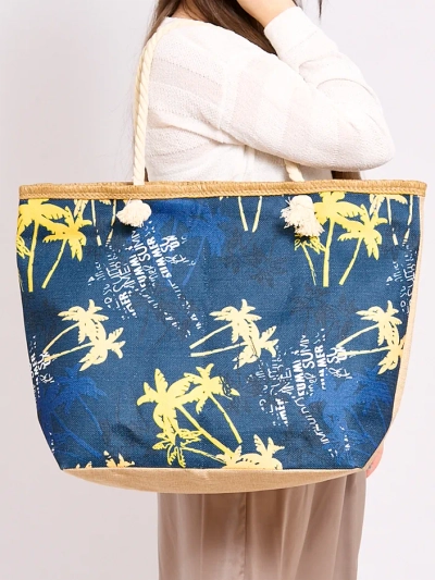 Royalfashion Veľká látková taška s potlačou