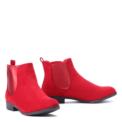 Czerwone sztyblety Cerise- Obuwie