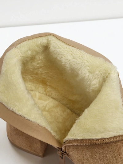 Ženski gležnjarji iz eko semiša s peto Arshinea