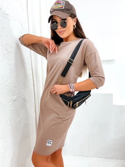 Royalfashion Ženska mini obleka iz blaga