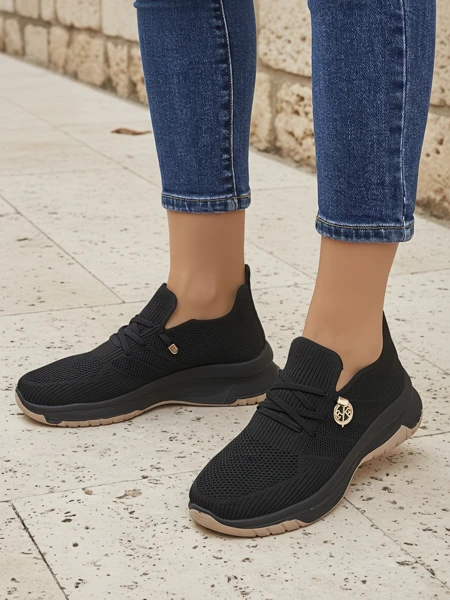 Royalfashion slip-on dámske textilné športové topánky Teletta