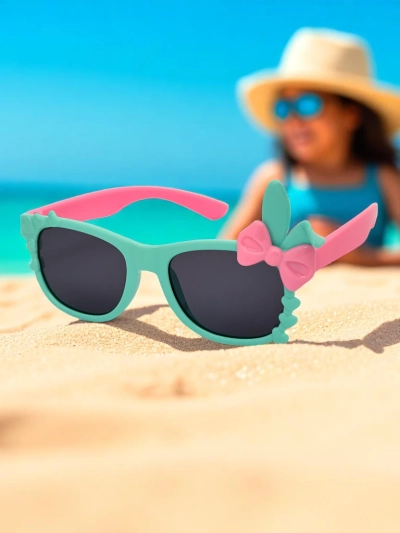 Royalfashion Detské slnečné okuliare s dekoráciami Bunny Shine