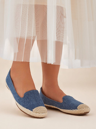 Royalfashion Dámske espadrilky z eko-semišu Bombei